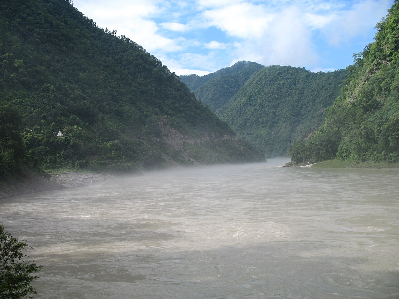The Ganga valley above Rishikesh